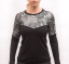 Fresh Trash | Escape Merino – dámske tričko s dlhým rukávom - Farba: Black/Zebra, Veľkosť: XL