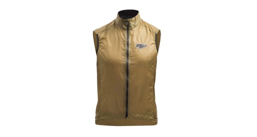 Fresh Trash Up Parachute Vest - pánska cyklo vesta - Farba: Golden, Veľkosť: S
