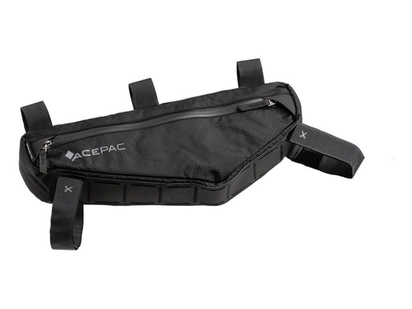 Acepac Triangle Frame Bag M MKIII - Farba: Sivá