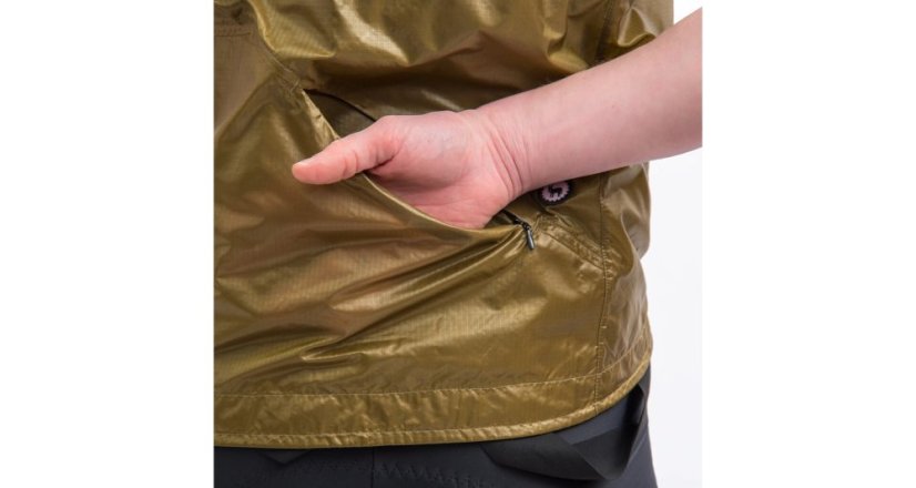 Fresh Trash Up Parachute Vest - pánska cyklo vesta - Farba: Golden, Veľkosť: S