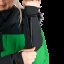 Dámska lyžiarska technická trendy zateplená bunda TAYLER - Farba: greenblack, Veľkosť: XS
