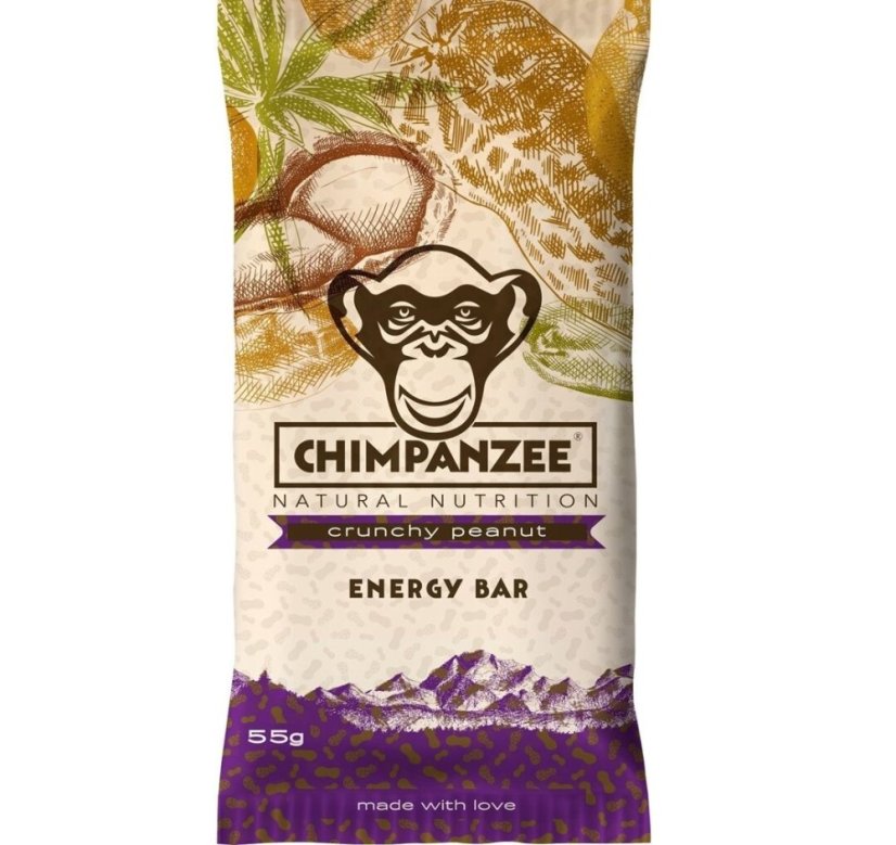 Chimpanzee | Energy Bar - Balenie: Crunchy Peanut