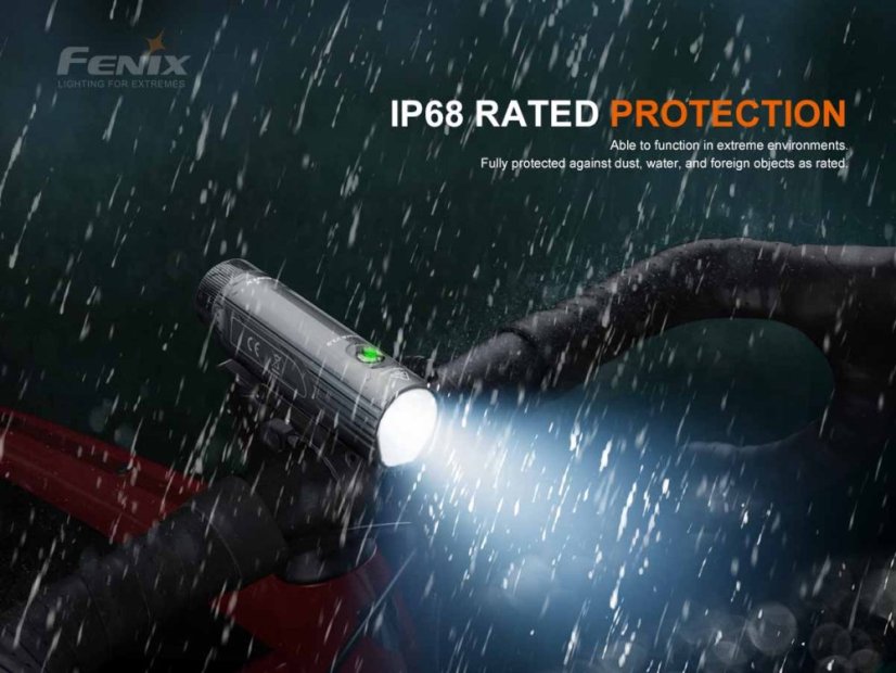 Fenix BC21R V3.0 – Odolnosť IP68