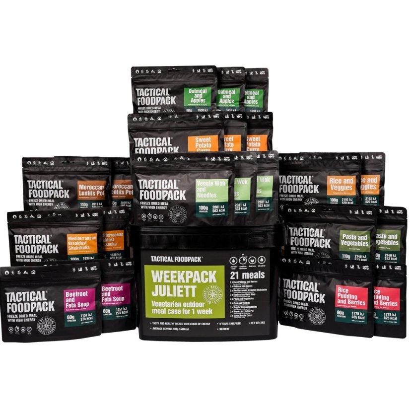 Tactical Foodpack | Weekpack Juliett