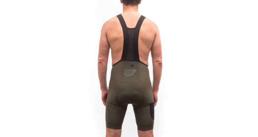 Fresh Trash Men's Signature Bib Shorts Evo - cyklo kraťasy - Farba: True Black, Veľkosť: S