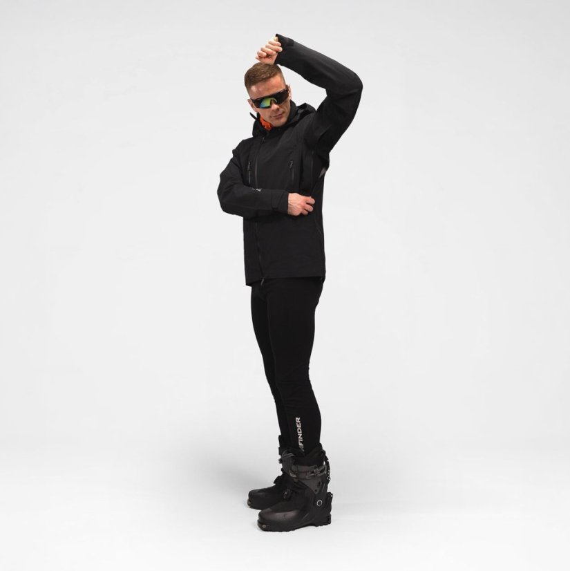 Northfinder Muran BU-5112SKP – Black, pohyb ruky v bunde