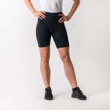 Northfinder TESSA – dámske elastické cyklo šortky čierne na postave
