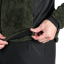 Northfinder Ludwik Black / Dark green – mikina na modeli Northfinder Ludwik Black / Dark green – mikina na modeli