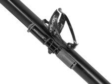Topeak RaceRocket MT – čierna, uchytenie na bicykli vedľa košíka na fľašu