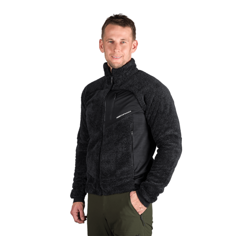 Northfinder Ludwik Gray / Black – mikina na modeli