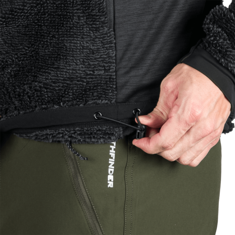 Northfinder Ludwik Gray / Black – mikina na modeli