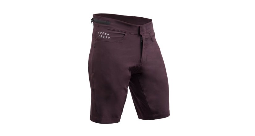 Fresh Trash Men's Rider Evo Shorts - cyklo šortky - Farba: Port Red, Veľkosť: M