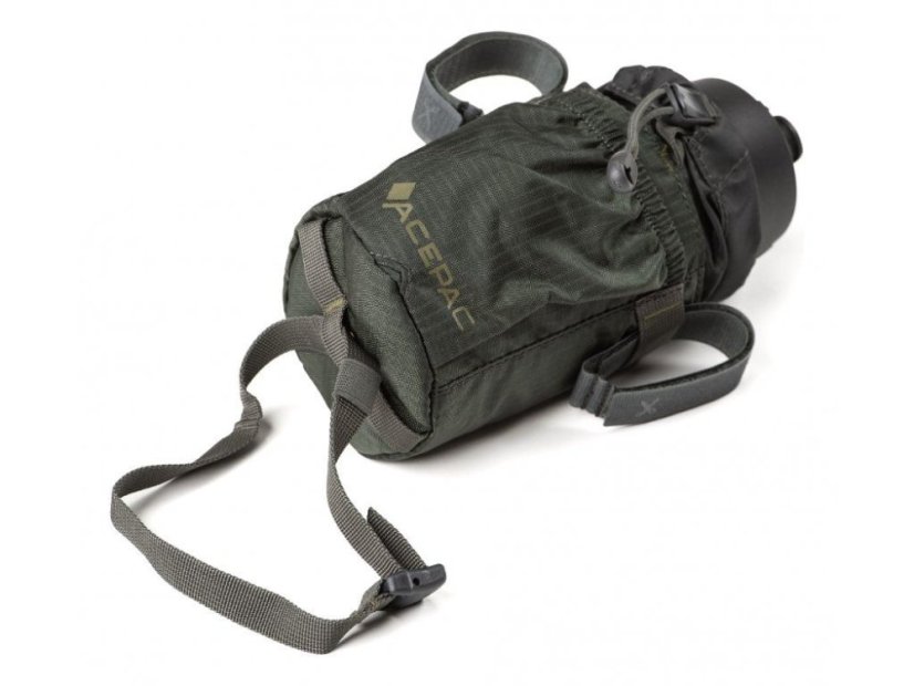 Acepac Bike Bottle Bag MKIII sivá – bočný pohľad