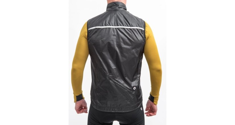 Fresh Trash Up Parachute Vest - pánska cyklo vesta - Farba: Golden, Veľkosť: S