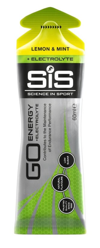 SiS gél Go ENERGY + Elektrolyte gél 60ml