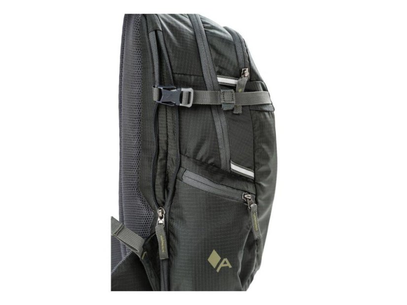 Acepac Flite 6 Exp MKIII Gray – bočný pohľad v kompaktnom nastavení