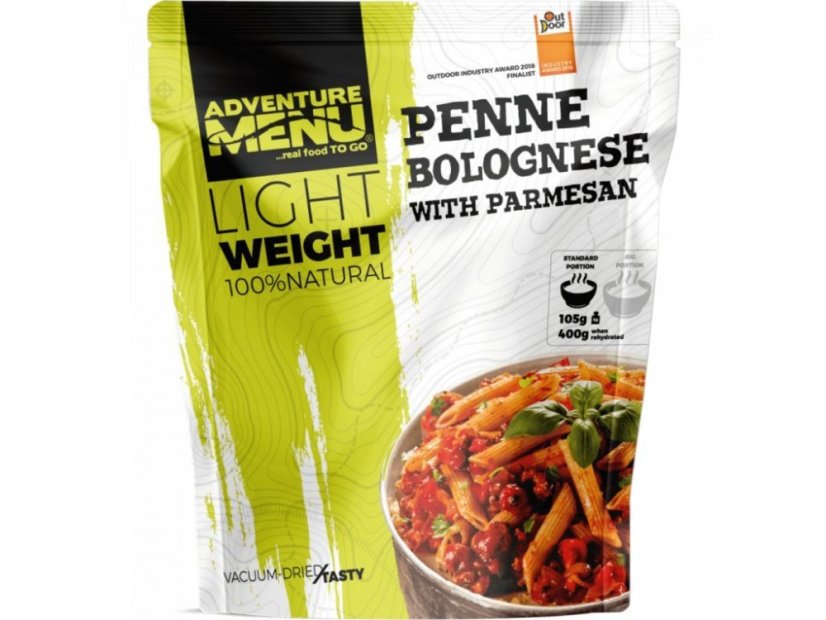 Adventure Menu | Penne s Boloňskou Omáčkou - Balenie: Veľké
