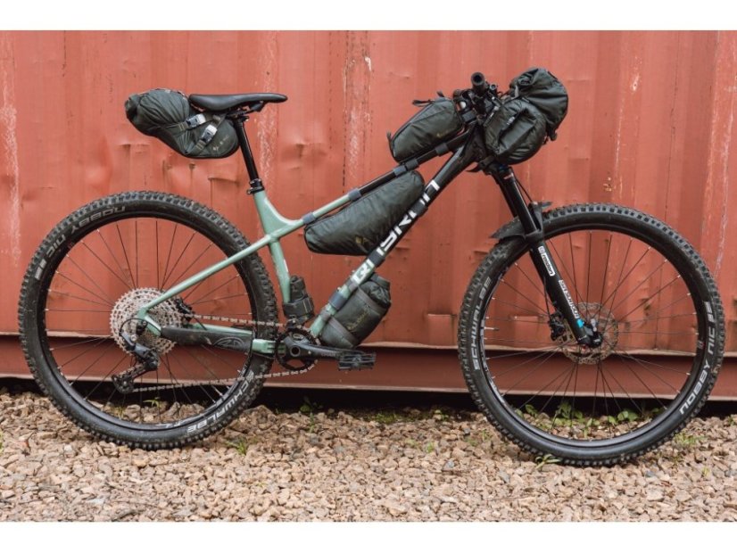 Acepac Triangle Frame Bag M MKIII - Farba: Sivá