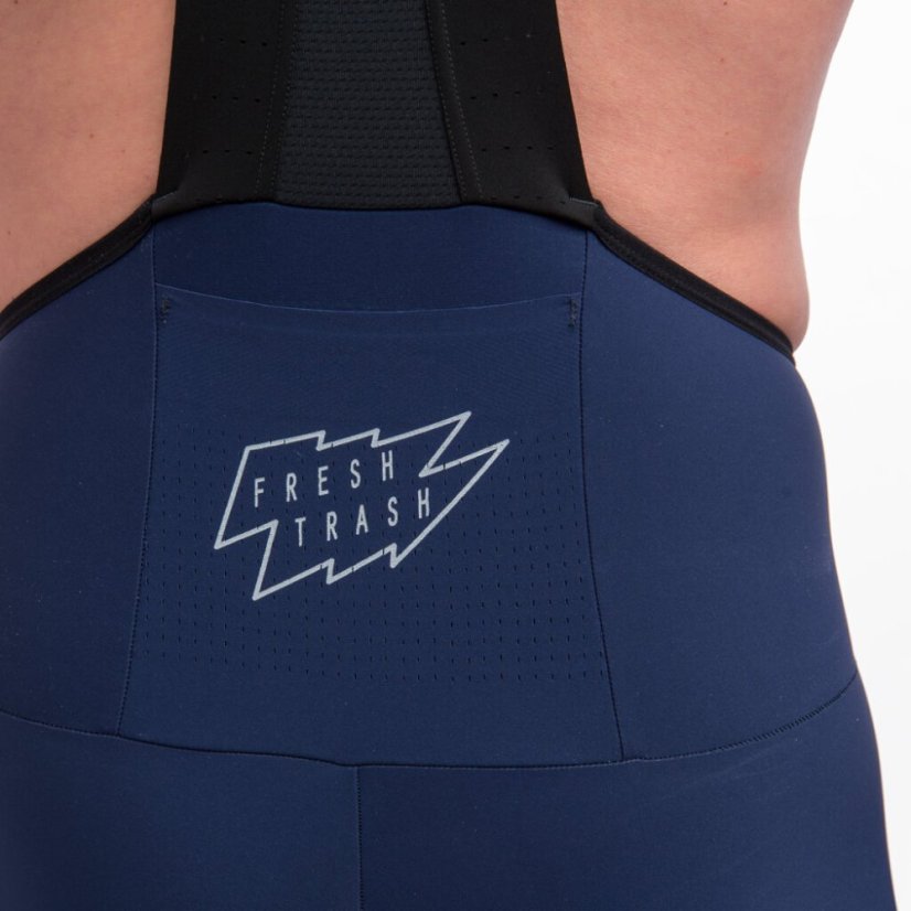 Fresh Trash Men's Signature Bib Shorts Evo - cyklo kraťasy - Farba: True Black, Veľkosť: S