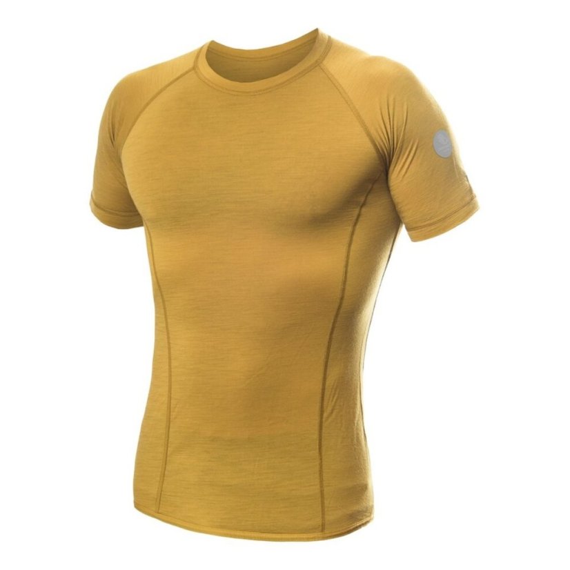 Sensor Merino Air pánske tričko – ľahká merino prvá vrstva – Mustard