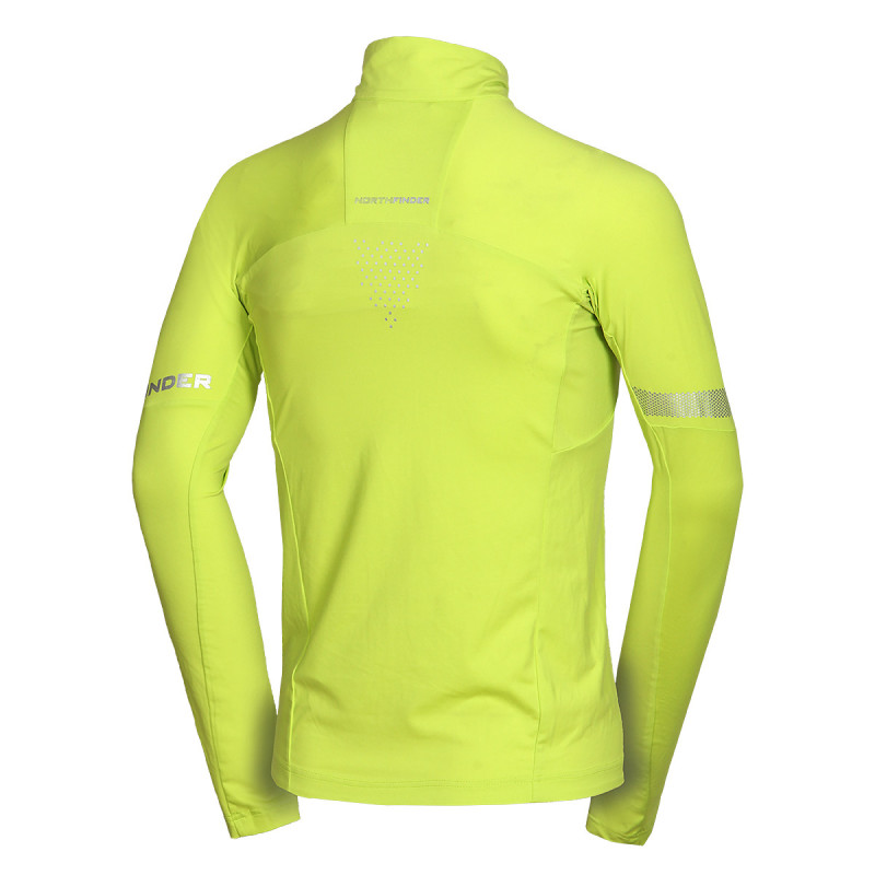 Bukovec I Lime green – mikina na modeli, ďalší pohľad