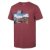 Husky Tee Skyline M – tričko bordové spredu