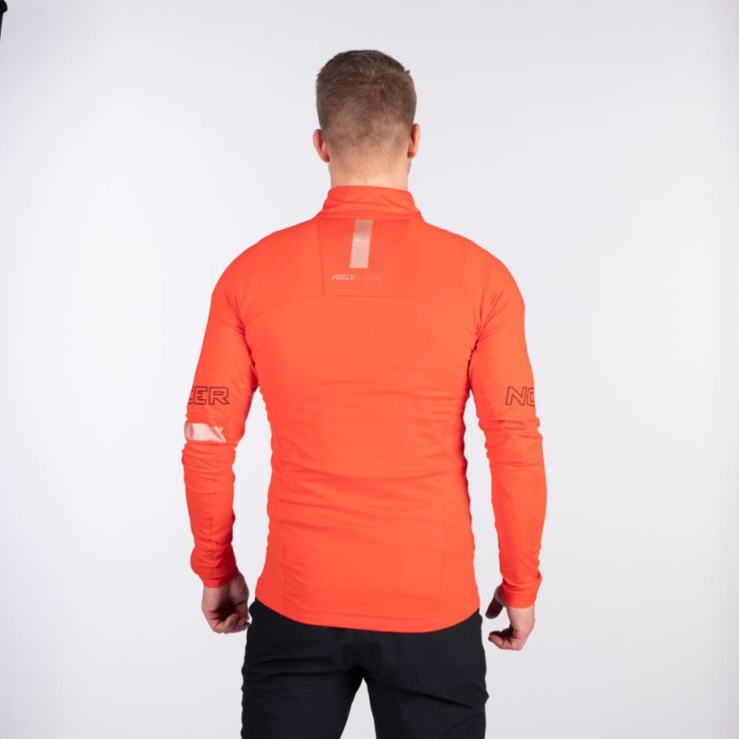 Bukovec Red / Orange – mikina na modeli