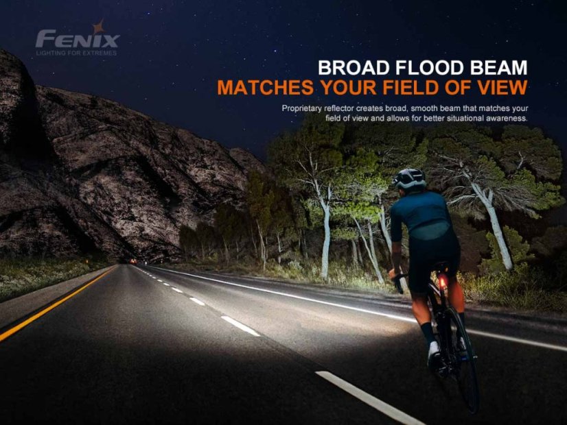 Fenix BC21R V3.0 – Široký svetelný kužeľ