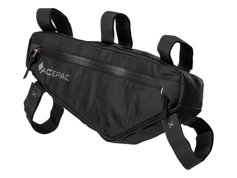 Acepac Triangle Frame Bag M MKIII - Farba: Sivá
