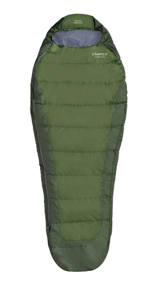 Campout | Aspen - Výška postavy: 175 cm, Strana zipsu: Pravá, Farba spacáku: Blue