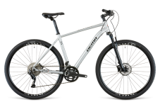 DEMA Aveiro 9 – krosový bicykel 28″, strieborno-čierny