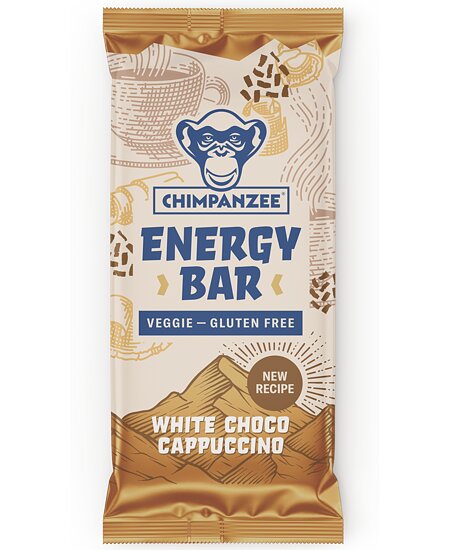 Chimpanzee Energy Bar White Choco Capuccino