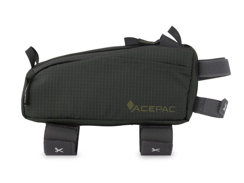 Acepac Fuel Bag M MKII – farba Sivá – taška na hornú rámovú trubku 0,8 L