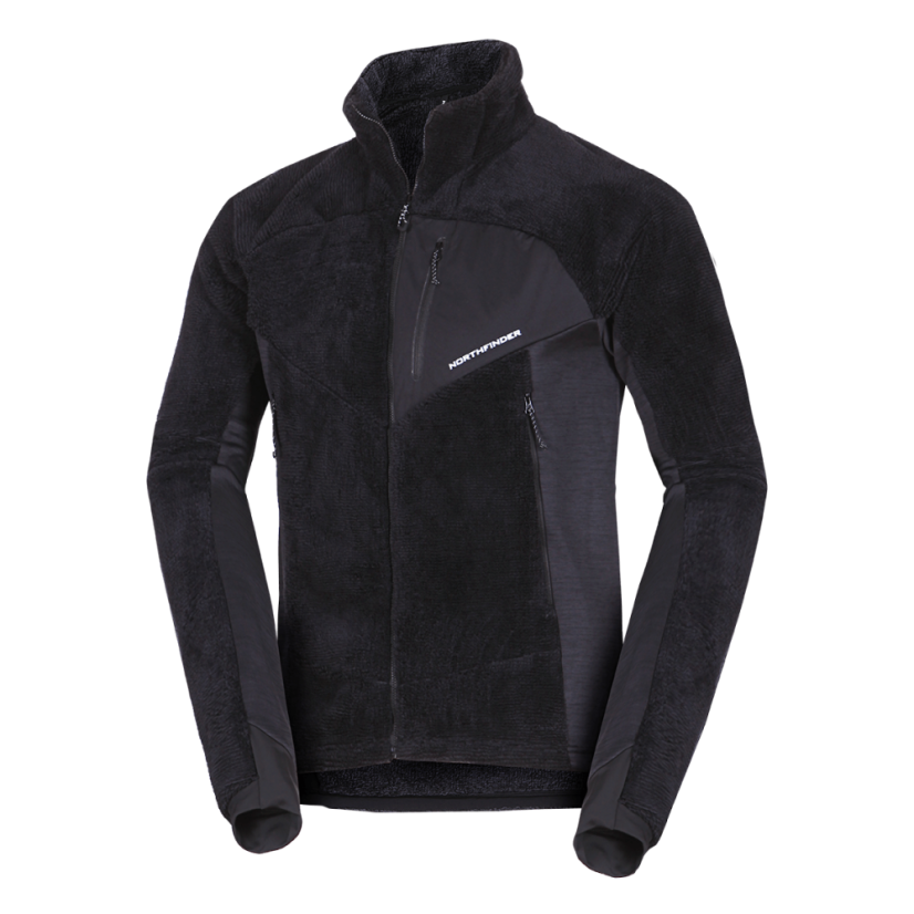 Northfinder Ludwik Black / Black – samotná mikina bez modelu
