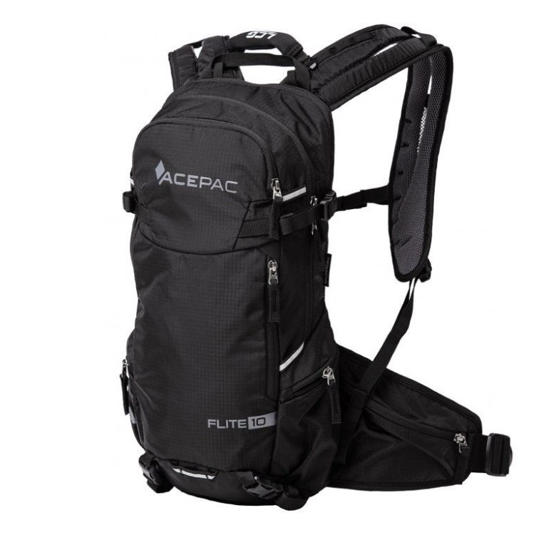 Acepac Flite 10 MKIII – cyklistický batoh čierny