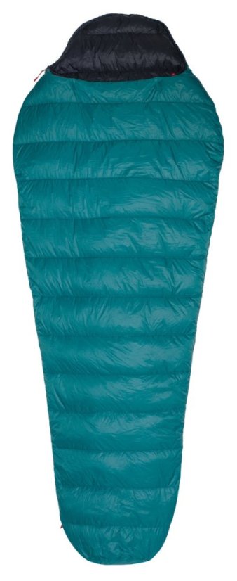 Warmpeace | Solitaire 250 - Strana zipsu: Ľavá, Farba spacáku: Teal Green