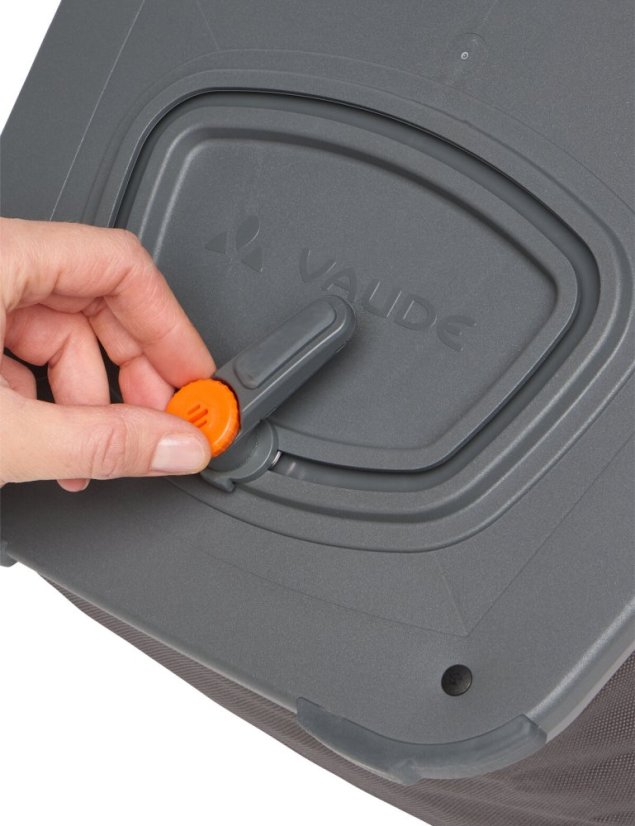 VAUDE Aqua Back Single – detail zadnej dosky Hard Back 2.0