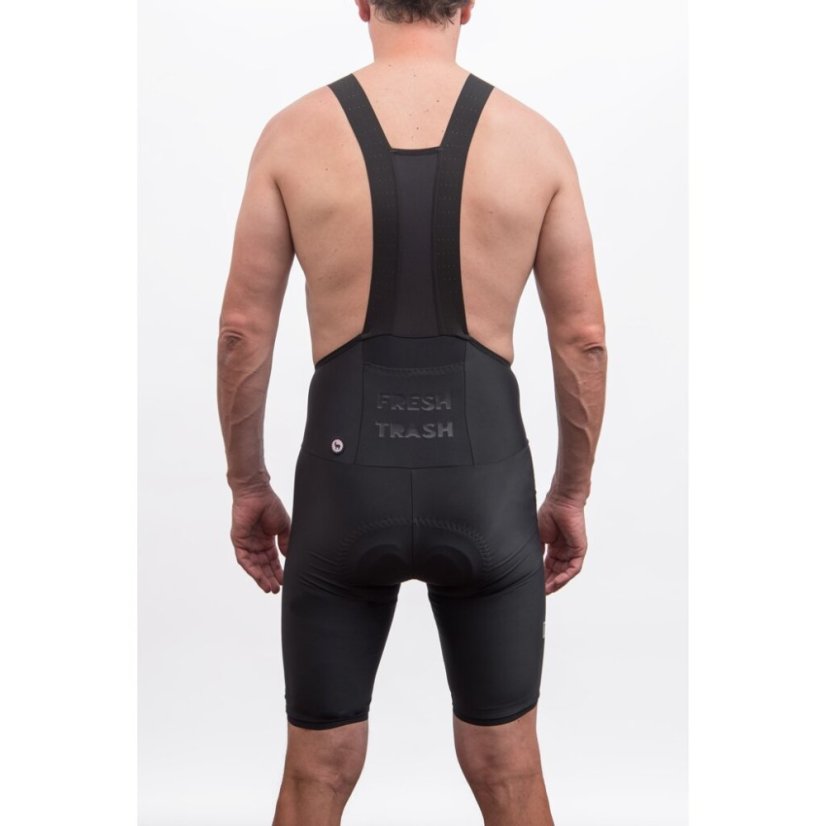 Fresh Trash Core Bib Shorts - pánske cyklo kraťasy s trakmi - Veľkosť: XL